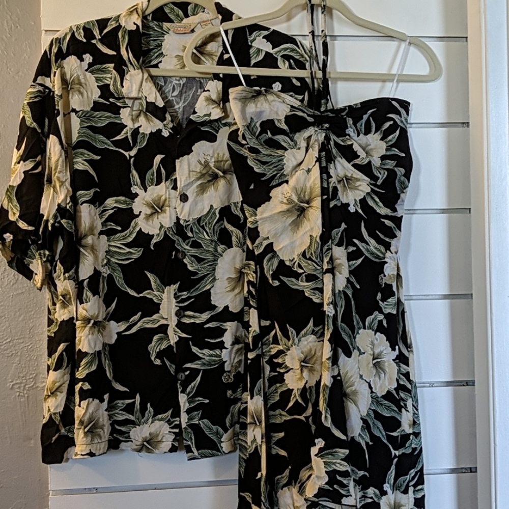 🌴Dress & Shirt🌴Hawaiian Style